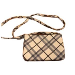 Apt. 9 safekeeper RFID-blocking small blue plaid purse